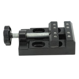 Mini Bench Vice Clamp Aluminum Alloy Mini Flat Clamp Opening Parallel Table Vise for DIY Sculpture Craft Carving Tool - Extra Image