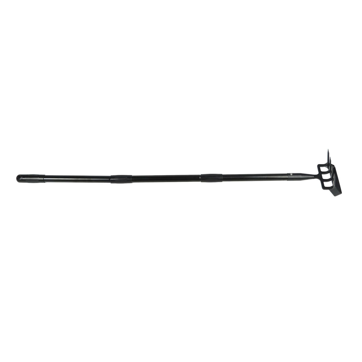 Weeding Rake Adjustable Length Stainless Steel Ergonomic Handle Hand Rake Garden Tool for Cultivating Loosening 3 Sections