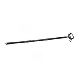 Weeding Rake Adjustable Length Stainless Steel Ergonomic Handle Hand Rake Garden Tool for Cultivating Loosening 3 Sections