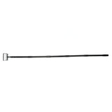Weeding Rake Adjustable Length Stainless Steel Ergonomic Handle Hand Rake Garden Tool for Cultivating Loosening 5 Sections
