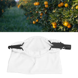 Fruit Picker Durable Head Harvest Basket Large Elastic Bag Light Weight V Shaped Blades Fruits Catcher for Home Farm Garden