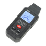 Digital Wood Moisture Meter ABS Wood Humidity Tester Light Weight Timber Damp Detector for Home Garden Yard - Front View