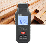 Digital Wood Moisture Meter ABS Wood Humidity Tester Light Weight Timber Damp Detector for Home Garden Yard - Extra Image
