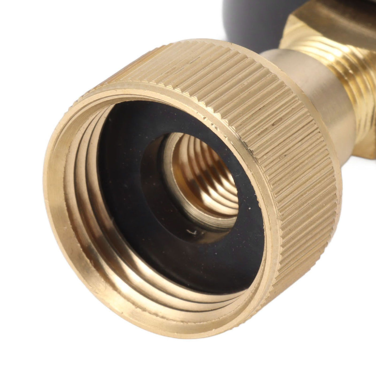 Water Pressure Gauge Aluminum Alloy Iron 0 to 200Psi Universal Water Pressure Test Gauge with 3/4 Female Hose Thread for Replacement