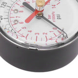 Water Pressure Gauge Aluminum Alloy Iron 0 to 200Psi Universal Water Pressure Test Gauge with 3/4 Female Hose Thread for Replacement - Extra Image