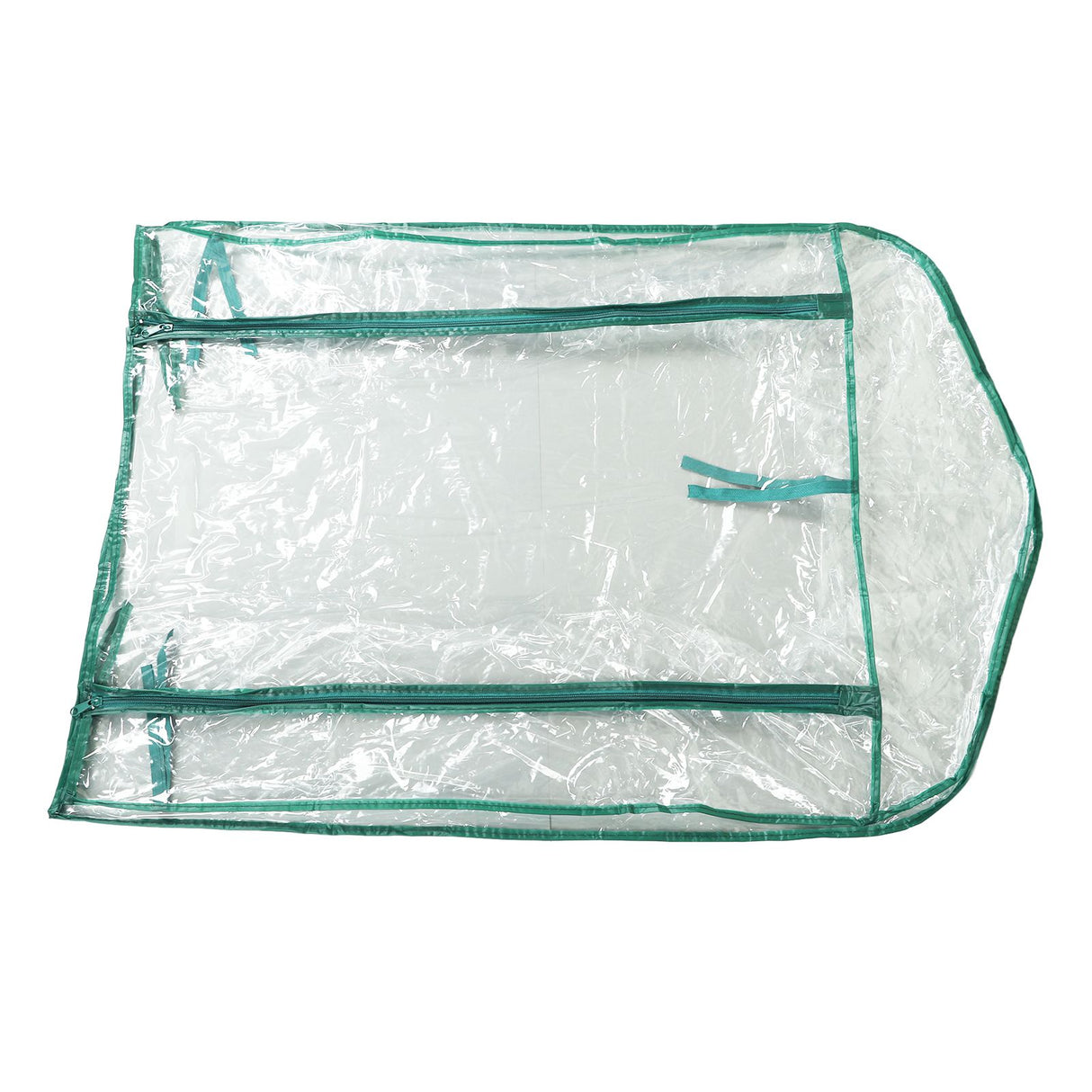 Greenhouse Replacement Cover Transparent PVC 69x49x92cm Mini Plant Cover for 2 Tier Shelves