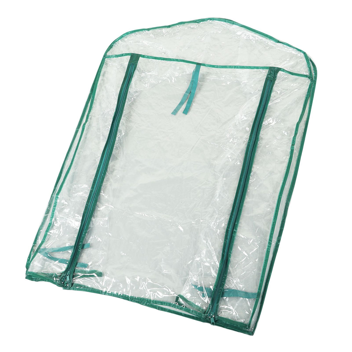 Greenhouse Replacement Cover Transparent PVC 69x49x92cm Mini Plant Cover for 2 Tier Shelves