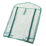 Greenhouse Replacement Cover Transparent PVC 69x49x92cm Mini Plant Cover for 2 Tier Shelves