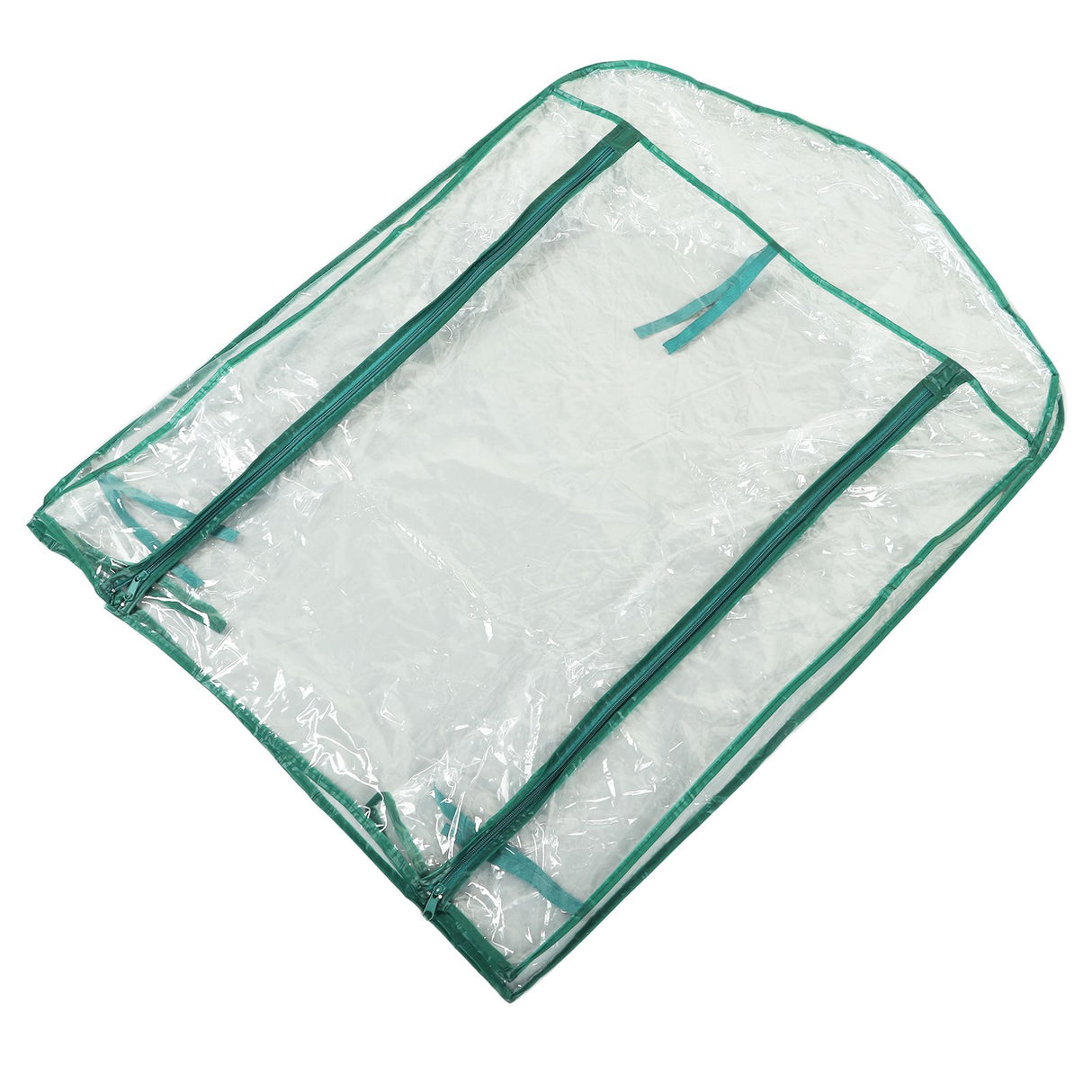Greenhouse Replacement Cover Transparent PVC 69x49x92cm Mini Plant Cover for 2 Tier Shelves