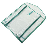 Greenhouse Replacement Cover Transparent PVC 69x49x92cm Mini Plant Cover for 2 Tier Shelves