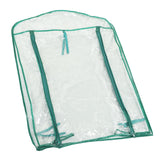 Greenhouse Replacement Cover Transparent PVC 69x49x92cm Mini Plant Cover for 2 Tier Shelves