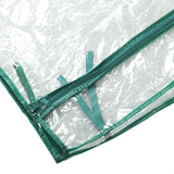 Greenhouse Replacement Cover Transparent PVC 69x49x92cm Mini Plant Cover for 2 Tier Shelves