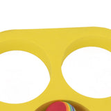 Ring Throw Pool Game Toy EVA Floating Foam with Balls for Kids Adults Water Sports Outdoor Party Hexagonal Circle - Extra Image