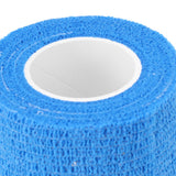 12 Pack 4.5M Animal Elastic Bandage Self Adhesive Cow Hoof Repairing Bandage Non Woven Polyester Waterproof for Livestock Blue