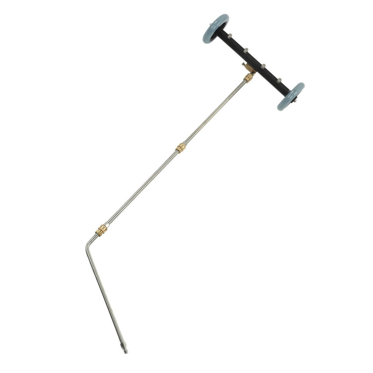 Undercarriage Cleaner Stainless Steel Brass 4000 Psi Undercarriage Cleaner Water Broom 1/4in Quick Connect for Home Road Car