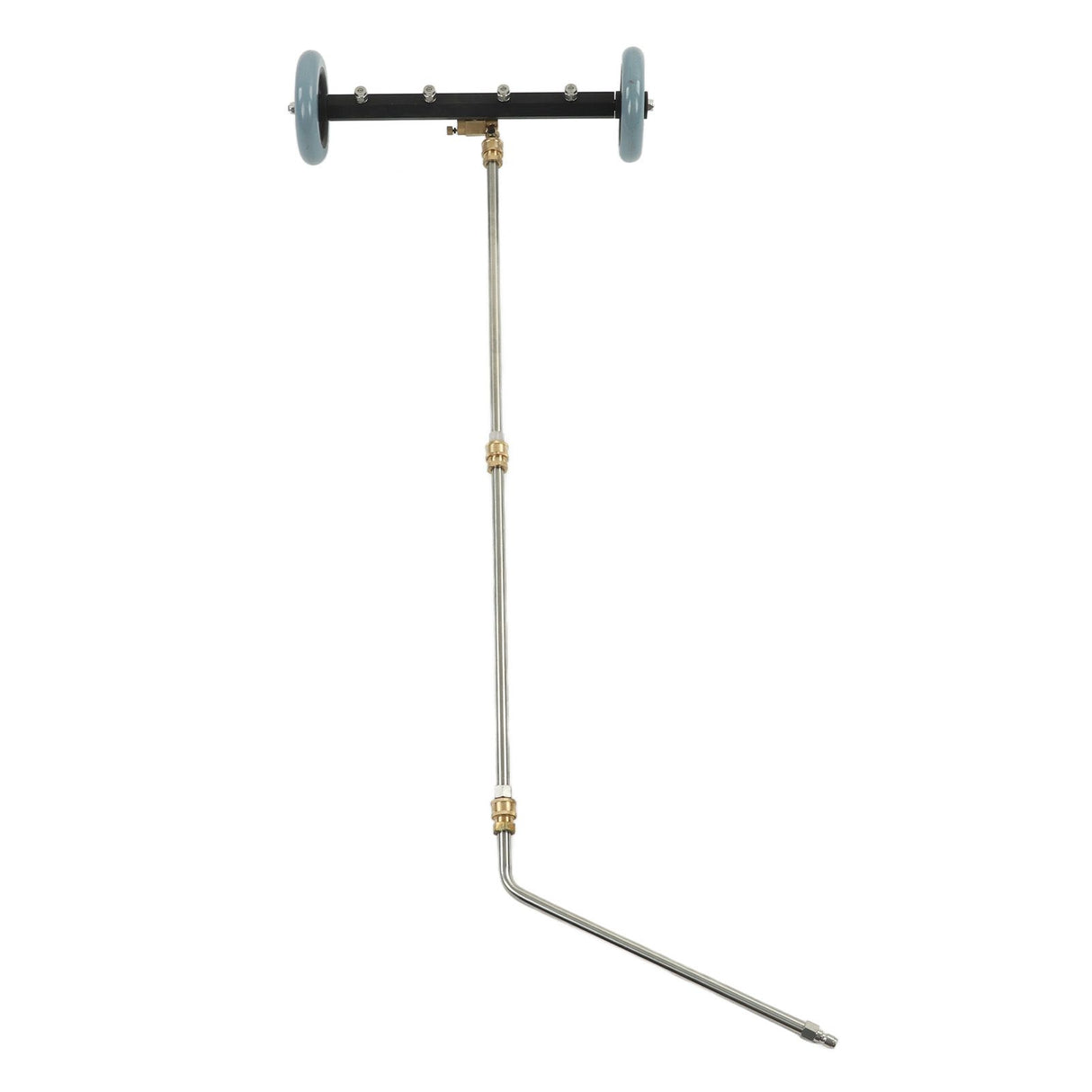 Undercarriage Cleaner Stainless Steel Brass 4000 Psi Undercarriage Cleaner Water Broom 1/4in Quick Connect for Home Road Car