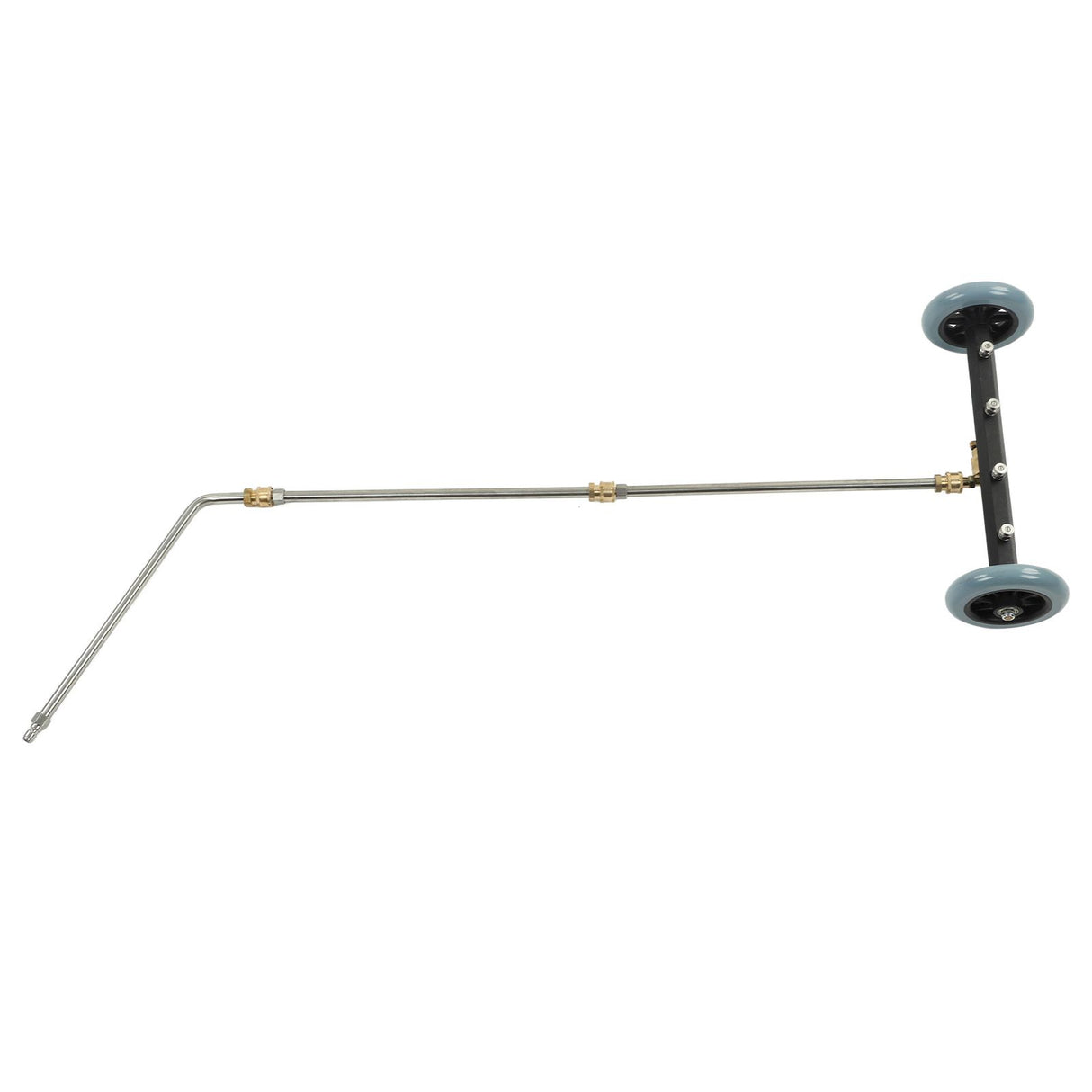 Undercarriage Cleaner Stainless Steel Brass 4000 Psi Undercarriage Cleaner Water Broom 1/4in Quick Connect for Home Road Car