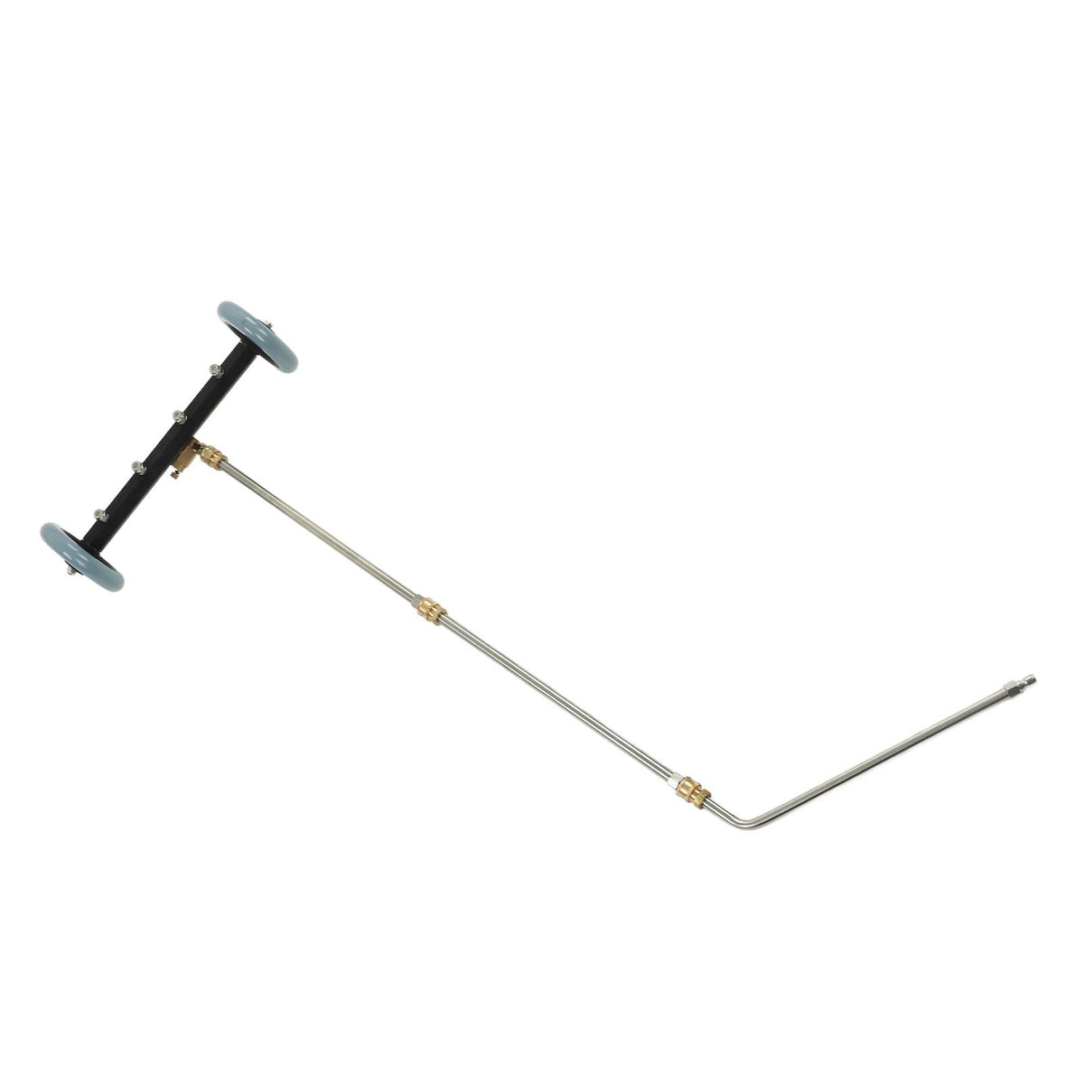 Undercarriage Cleaner Stainless Steel Brass 4000 Psi Undercarriage Cleaner Water Broom 1/4in Quick Connect for Home Road Car