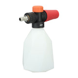 Car Foam Sprayer 500ml Portable High Pressure Foam Blaster with 1/4 Inch Quick Connector for Garden Car Washing Rhombus