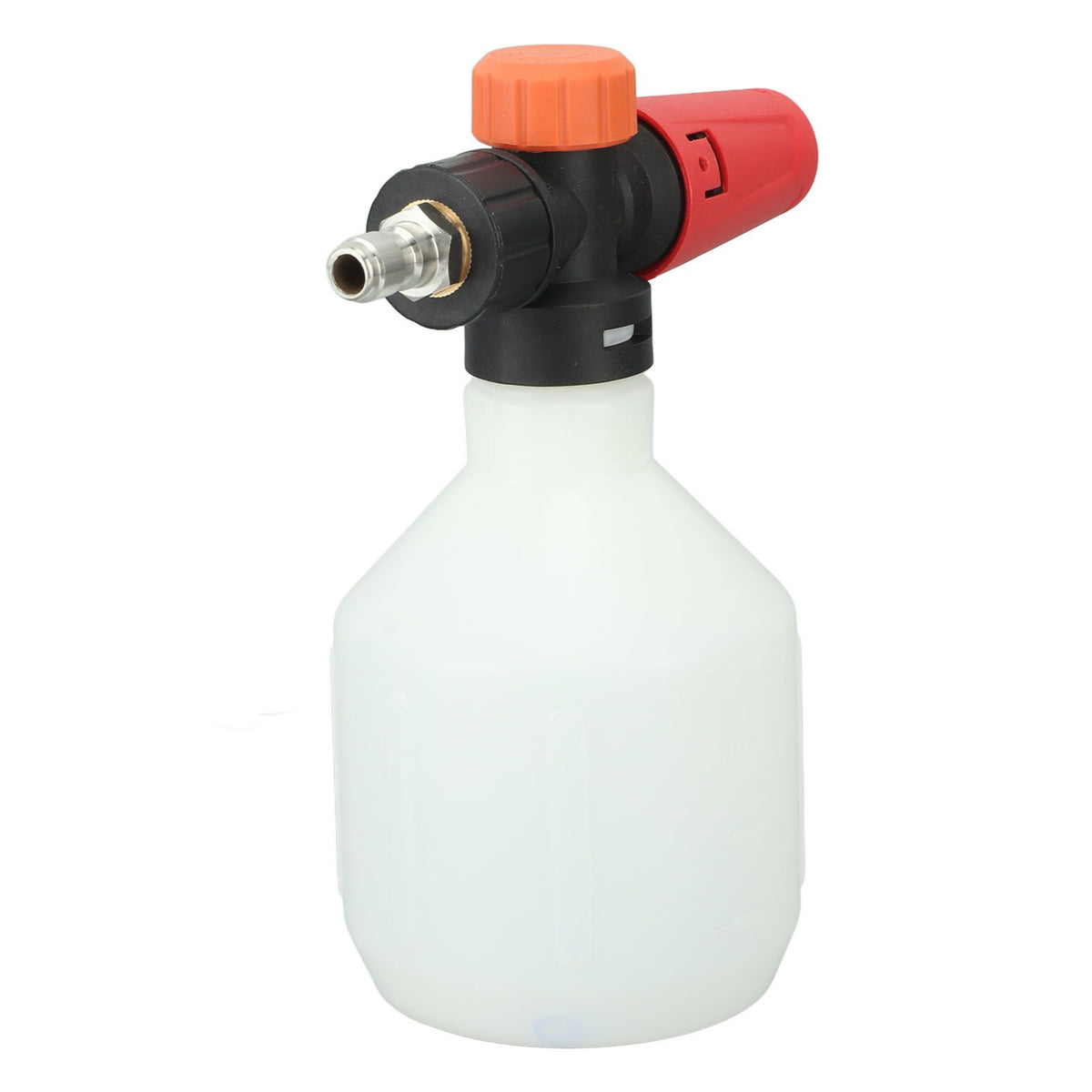Car Foam Sprayer 500ml Portable High Pressure Foam Blaster with 1/4 Inch Quick Connector for Garden Car Washing Round