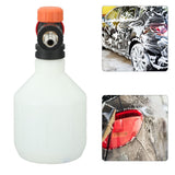 Car Foam Sprayer 500ml Portable High Pressure Foam Blaster with 1/4 Inch Quick Connector for Garden Car Washing Round - Extra Image