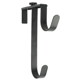2Pcs Pool Pole Hanger Adjustable Metal Iron Pool Pole Hook Hanger Pool Accessories for Pool Poles Pool Fence Wall - Top-Down View