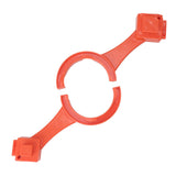 1 Set RV Sewer Fitting Wrench Connect Disconnect Easily Universal Spanner for Most 3in 4in Male Female RV Sewer Caps Orange - Extra Image