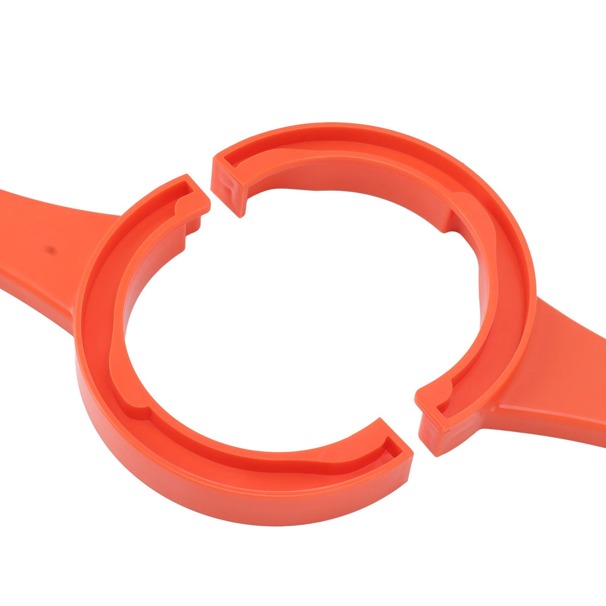 1 Set RV Sewer Fitting Wrench Connect Disconnect Easily Universal Spanner for Most 3in 4in Male Female RV Sewer Caps Orange