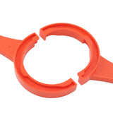 1 Set RV Sewer Fitting Wrench Connect Disconnect Easily Universal Spanner for Most 3in 4in Male Female RV Sewer Caps Orange - Extra Image