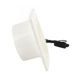 Solar Exhaust Fan 50W 6in ABS Protective Mesh IP67 Waterproof Ventilator for Greenhouses Pet Houses