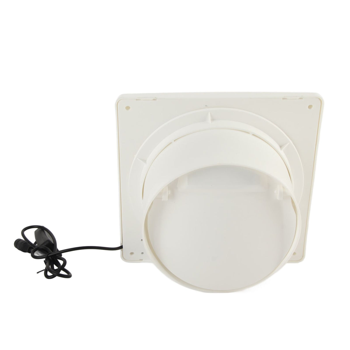 Solar Exhaust Fan 50W 6in ABS Protective Mesh IP67 Waterproof Ventilator for Greenhouses Pet Houses
