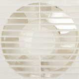 Solar Exhaust Fan 50W 6in ABS Protective Mesh IP67 Waterproof Ventilator for Greenhouses Pet Houses - Extra Image