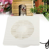 Solar Exhaust Fan 50W 6in ABS Protective Mesh IP67 Waterproof Ventilator for Greenhouses Pet Houses - Extra Image