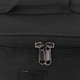 Spice Bottle Carry Bag Removable Inner Divider Oxford Cloth Portable Seasoning Jar Bag for BBQ Picnic Camping Black - Extra Image