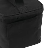 Spice Bottle Carry Bag Removable Inner Divider Oxford Cloth Portable Seasoning Jar Bag for BBQ Picnic Camping Black - Extra Image