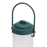 2 Set Bird Tube Feeder Plastic Transparent Hanging Finch Feeder Garden Decoration with 2 Vents 2 Ports - Extra Image