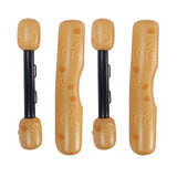 2 PCS Wood Grain Inflatable Floating Row Pool Floats Floating Log Raft Toys Outdoor Party Water Sports Games for Adults Kids