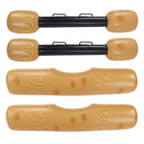 2 PCS Wood Grain Inflatable Floating Row Pool Floats Floating Log Raft Toys Outdoor Party Water Sports Games for Adults Kids