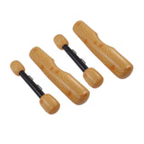 2 PCS Wood Grain Inflatable Floating Row Pool Floats Floating Log Raft Toys Outdoor Party Water Sports Games for Adults Kids - Low Angle