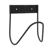 Garden Hose Holder 304 Stainless Steel Wall Mount Heave Duty Water Hose Hook Hanger for Outside Yard Black