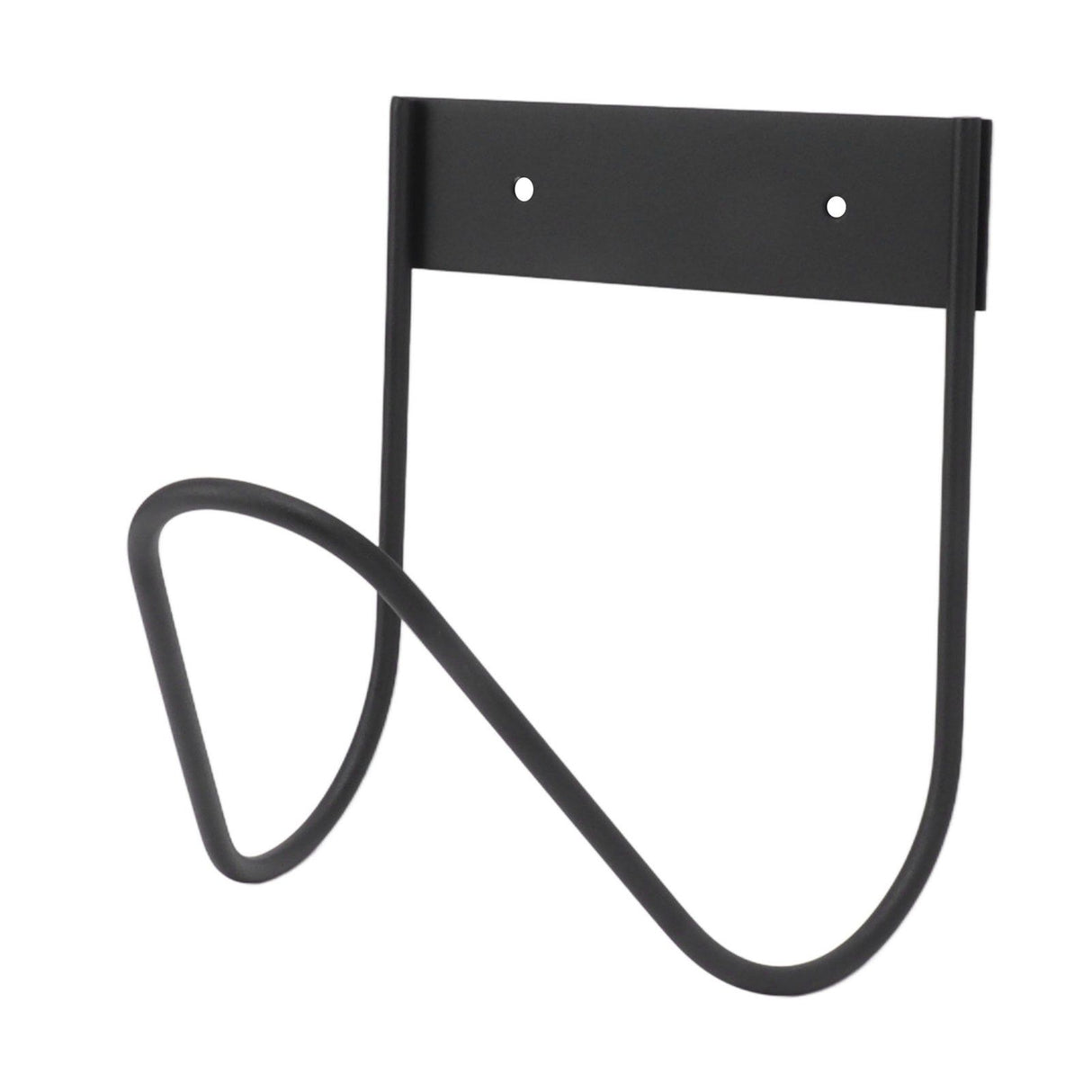 Garden Hose Holder 304 Stainless Steel Wall Mount Heave Duty Water Hose Hook Hanger for Outside Yard Black