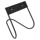 Garden Hose Holder 304 Stainless Steel Wall Mount Heave Duty Water Hose Hook Hanger for Outside Yard Black