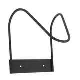 Garden Hose Holder 304 Stainless Steel Wall Mount Heave Duty Water Hose Hook Hanger for Outside Yard Black