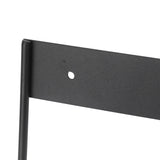 Garden Hose Holder 304 Stainless Steel Wall Mount Heave Duty Water Hose Hook Hanger for Outside Yard Black