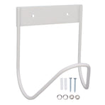 Garden Hose Holder 304 Stainless Steel Wall Mount Heave Duty Water Hose Hook Hanger for Outside Yard White