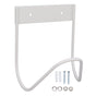 Garden Hose Holder 304 Stainless Steel Wall Mount Heave Duty Water Hose Hook Hanger for Outside Yard White