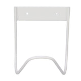 Garden Hose Holder 304 Stainless Steel Wall Mount Heave Duty Water Hose Hook Hanger for Outside Yard White - Front View