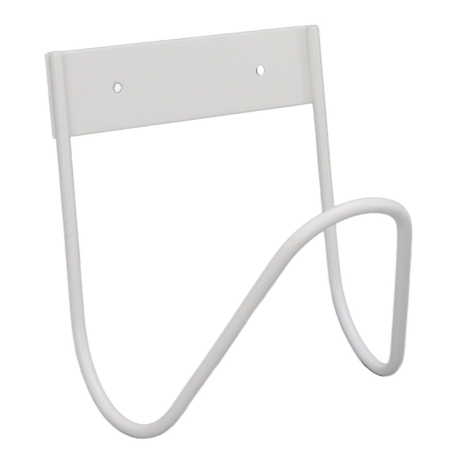 Garden Hose Holder 304 Stainless Steel Wall Mount Heave Duty Water Hose Hook Hanger for Outside Yard White