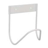 Garden Hose Holder 304 Stainless Steel Wall Mount Heave Duty Water Hose Hook Hanger for Outside Yard White