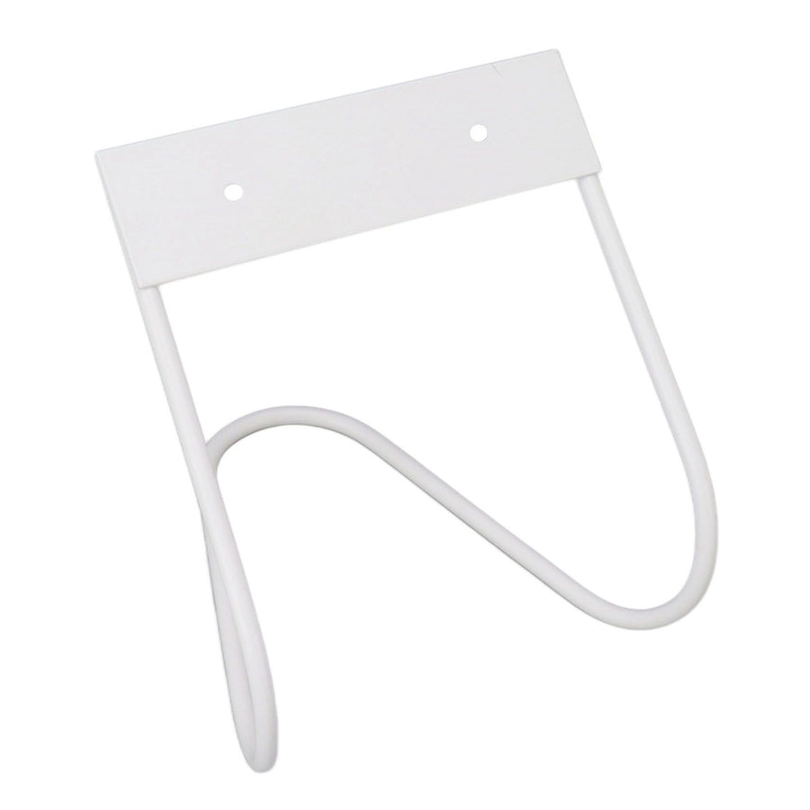 Garden Hose Holder 304 Stainless Steel Wall Mount Heave Duty Water Hose Hook Hanger for Outside Yard White